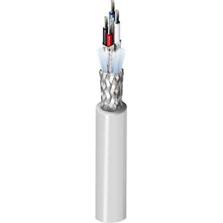 Vícežilové průmyslové kabely, řada: YE00906 2 párů v balení, Nízko dýmivý bezhalogenový, 300V 0.5 mm², chování ohně: