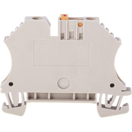 Weidmüller Odpojovací svorkovnice 7910180000, řada: WTR, 400V Hnědá 4mm² 1 Šroubová