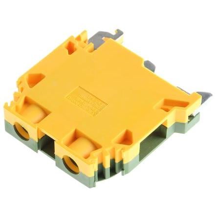 Entrelec Zemnicí svorkovnice 1SNA165115R1000, řada: SNA, 800V ac Zelená, Žlutá 10mm² 1 Šroubová
