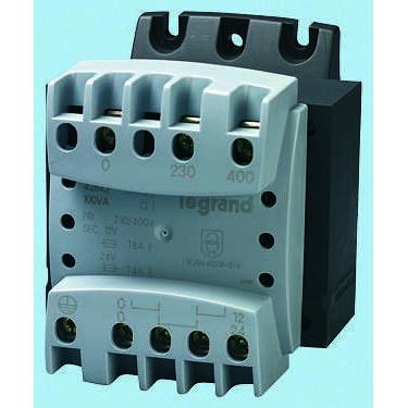 Transformátor pro montáž na podvozek 220 VA, počet výstupů: 2, sekundární napětí: 2 x 12 V ac Legrand