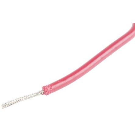 Zapojovací vodič, řada: Hookup Wire PVC plocha průřezu 0.75 mm², typ kabelu: Jednožilový, prameny vodičů: 16/0.25 mm,