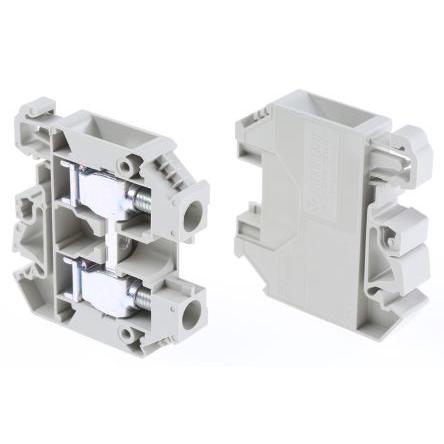 RS PRO Napájení přes svorkovnici, 1kV Šedá 16mm² 1 Šroubová ATEX