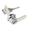 Zámková vložka S klíčem, Klíč, Plastové, hloubka od panelu k jazýčku: 9.5 mm, Chromová 20.3 x 17.7 mm Euro-Locks a Lowe