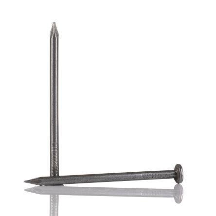 RS PRO Hřebík s kulatou hlavou, délka: 50 mm, Světlý, Ocel Hřebík s půlkulovou hlavou 2.65 mm 500 g
