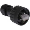 Brad from Molex Konektor RJ45, řada: 13005 Vnější Cat5e, počet cest: 8, Rovný, Kabel Stíněné, počet portů: 1portový