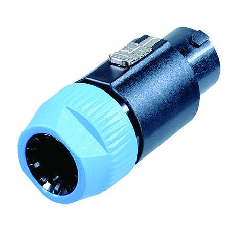 Neutrik Konektor pro reproduktory NL8FC, počet kontaktů: 8, orientace těla: Rovný, Kabel Vnitřní, materiál kontaktu: