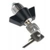 Zámková vložka S klíčem, Klíč, hloubka od panelu k jazýčku: 16 mm, Chromová 23 x 20.2 mm Euro-Locks a Lowe & Fletcher