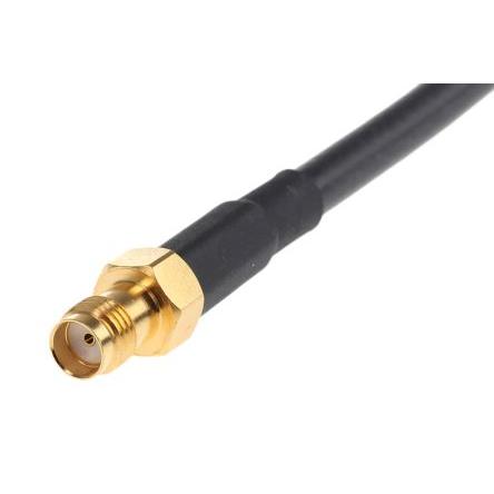 Koaxiální kabel, řada: CA12/195, Černá Vnitřní Polyvinylchlorid, A: SMA Vnitřní, B: SMA 304.8 mm Mobilemark