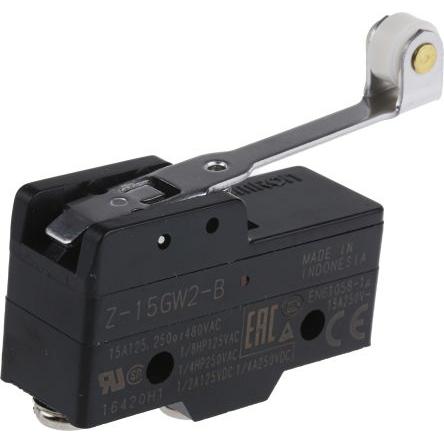 Omron Z Páka s válečkem Koncový spínač SPDT IP00 250V ac 15A