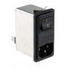 RS PRO Filtr IEC 2A Vnější, Zacvakávací montáž 5 x 20 mm, 250V ac 2 póly, 50Hz, 60 Hz Faston, 85 °C 1, -25 °C