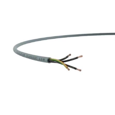 Ovládací kabel, řada: OLFLEX CLASSIC 110 YY 3žilový 14 AWG Polyvinylchlorid plášť Lapp Nestíněný 50 m, Stříbrošedá