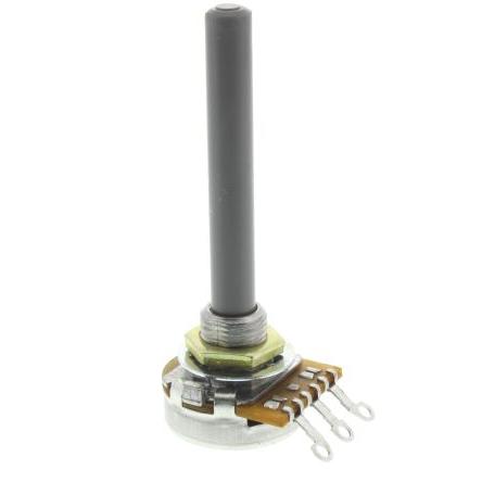 Potenciometr, průměr hřídele: 6.35 mm 1otáčkový, řada: 23 2.2 kΩ 20 % 0.4 W 1624127-2 Rotační, Montáž do panelu 1 TE