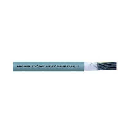 Ovládací kabel, řada: OLFLEX CLASSIC FD 810 12žilový 18 AWG Polyvinylchlorid plášť Lapp Nestíněný 25 m, Stříbrošedá