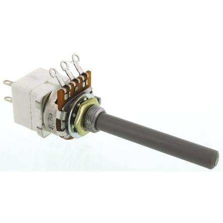 Potenciometr, průměr hřídele: 6.35 mm 1otáčkový, řada: 23 4.7 kΩ 20 % 0.4 W 1624209-2 Rotační, Montáž do panelu 1 TE