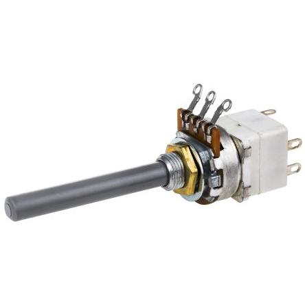 Potenciometr, průměr hřídele: 6.35 mm 1otáčkový, řada: 23 470 kΩ 20 % 0.4 W 1624211-2 Rotační, Montáž do panelu 1 TE