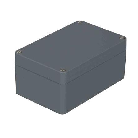 Bopla Pouzdro, řada: Euromas Polymas IP65 Nestíněný barva Stříbrná barva Stříbrná Polyamid 125 mm 57 mm 80 mm