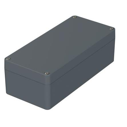Bopla Pouzdro, řada: Euromas Polymas IP65 Nestíněný barva Stříbrná barva Stříbrná Polyamid 175 mm 57 mm 80 mm