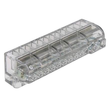 RS PRO Svorkovnice na lištu DIN bez pojistky, 450V Čirá 16mm², 6 mm² Šroubová