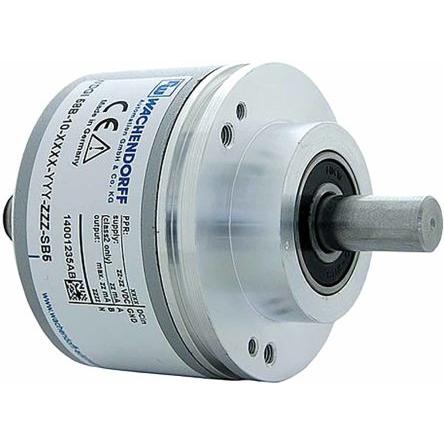 Přírůstkový kodér, řada: WDGI 58B Přírůstkové HTL 30V dc 8000 rpm 500 ppr Pevný IP65, IP67 Wachendorff 10 mm