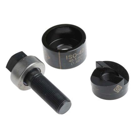 Sada razníků a matric Greenlee 40.5 mm Kulatý Hydraulika, Manuální