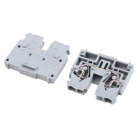 WAGO Modulární svorkovnice 869-321, řada: 869, 500V Šedá 2.5mm² 1 Klecová svorka