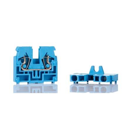 WAGO Svorkovnice pro montáž na lištu DIN 869-354, řada: 869, 500V Modrá 2.5mm² 1 Klecová svorka IECEx/ATEX