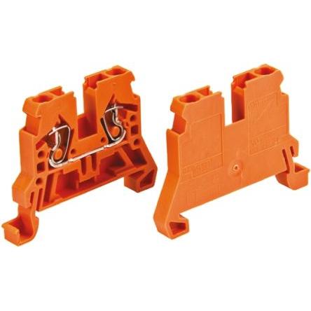 WAGO Napájení přes svorkovnici 870-902, řada: 870, 500V Oranžová 2.5mm² 1 Klecová svorka