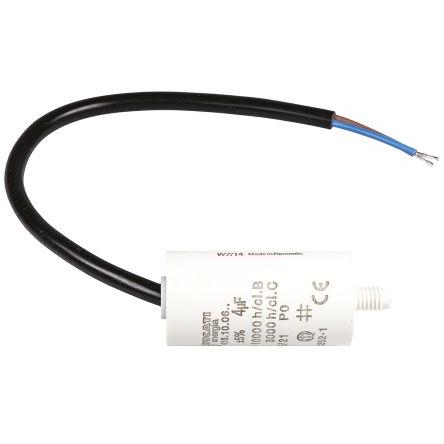 Vrstvové kondenzátory, řada: 4.16.10 4 μF ±5 % 500V ac, Montáž šroubem 0.7 mm Ducati Energia