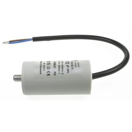 Vrstvové kondenzátory, řada: 4.16.10 12 μF ±5 % 500V ac, Montáž šroubem 0.7 mm Ducati Energia