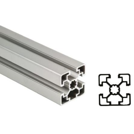 Bosch Rexroth Vzpěra, řada: MGE 13.2 Stříbrná Profil podpěry, délka: 3 m, Hliník 10 mm 45 x 45 mm