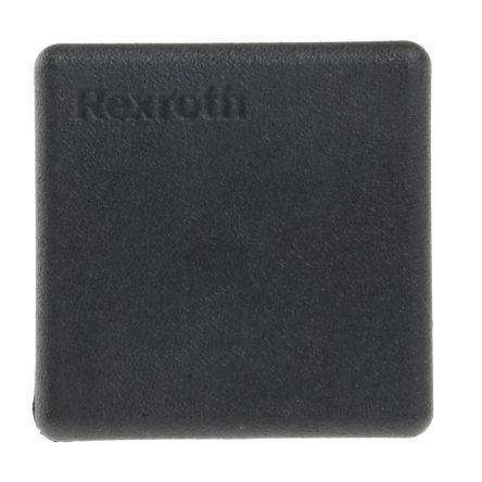 Bosch Rexroth Koncová krytka, Polypropylen barva Černá, pasuje do drážky : 8 mm