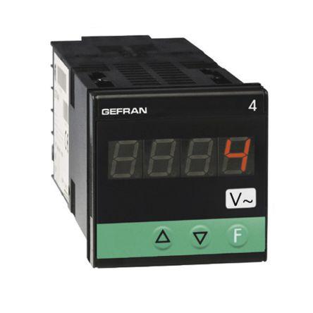 Gefran Digitální panelový multifunkční měřič, řada: 4A LED, výška výřezu: 48 mm, šířka výřezu: 96 mm pro Napětí, Proud,