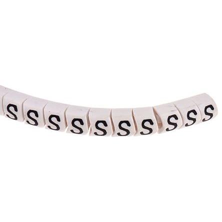 Označovač kabelu, řada: Helagrip Nasouvací barva Černá 5 mm x 6.8mm HellermannTyton Bílá S 9 mm 901-10316