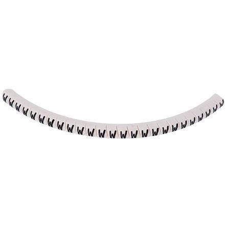 Označovač kabelu, řada: Helagrip Nasouvací barva Černá 5 mm x 6.8mm HellermannTyton Bílá W 9 mm 901-10320
