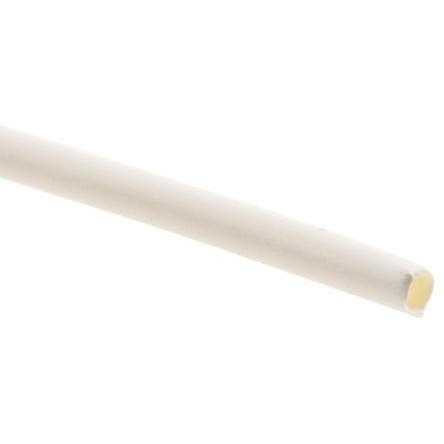 RS PRO Teplem smrštitelné bužírky průměr 1.6 mm Bílá smršťovací poměr 2:1 Polyolefin 1.2m