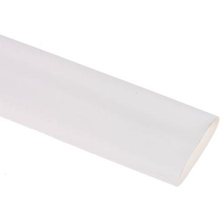 RS PRO Teplem smrštitelné bužírky průměr 19.1 mm Bílá smršťovací poměr 2:1 Polyolefin 1.2m