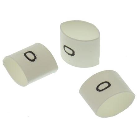 Označovač kabelu, řada: TRSA barva Bílá 7 mm x TE Connectivity 6 mm TRSA-1019/E/1/0 0
