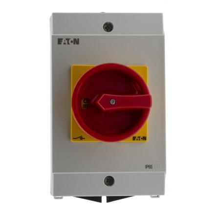 Eaton Oddělovací (hlavní) vypínač, rozsah: P1-32 3pólový Povrchová montáž IP65 260A 15 kW