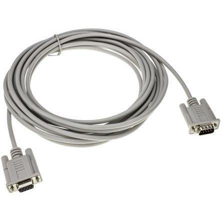 Roline Sériový kabel, A: Vnější délka 6 m, A: D-Sub 9pin, B: Vnitřní, B: DB9, Polyvinylchlorid