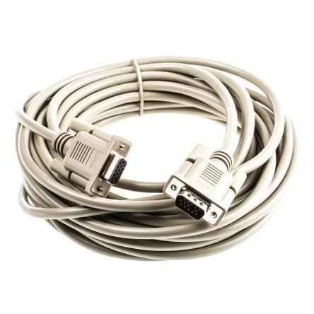 Roline, A: Vnitřní VGA, B: Vnější VGA Kabel VGA 10 m, Šedá