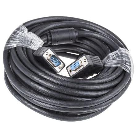 Roline, A: Vnější VGA, B: Vnitřní VGA Kabel VGA 10 m, Černá
