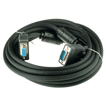 Roline, A: Vnější VGA, B: Vnitřní VGA Kabel VGA 6 m, Černá