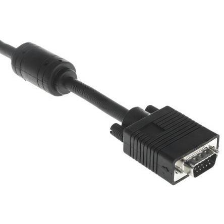 Roline, A: Vnější VGA, B: Vnější VGA Kabel VGA 10 m, Černá