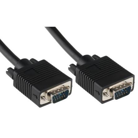 Roline, A: Vnější VGA, B: Vnější VGA Kabel VGA 6 m, Černá