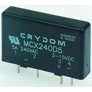 Crydom Polovodičové relé 5 A Montáž na plošný spoj 530 V MCX 15V