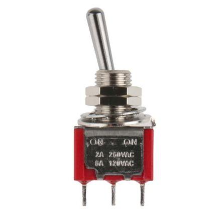 RS PRO Přepínač IP67 Panel SPDT zap-zap ovládání 5A Pájecí 26 V dc