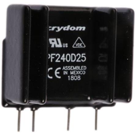 Crydom Polovodičové relé 25 A Montáž na plošný spoj 280 Vrms PF 15V