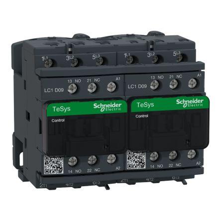 Schneider Electric 2 NO, 2 NC Stykač napětí ve vinutí 48V ac 3pólový 9 A 690V ac 4 kW s 3 NO kontakty 48V ac Řízení