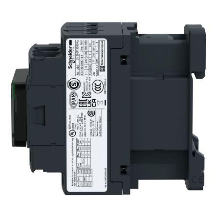 Schneider Electric 1 NO, 1 NC Stykač napětí ve vinutí 24V ac 3pólový 18 A 690V ac 7.5 kW s 3 NO kontakty 24V ac Řízení
