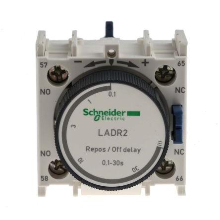 Pneumatický časovač, rozsah: TeSyS D Schneider Electric, pro použití s: TeSys Deca CAD, TeSys Deca LC1D, TeSys F CR1F,